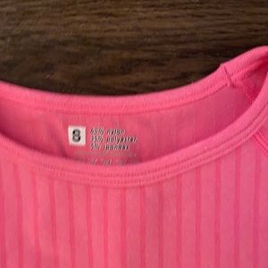 Super cute hot pink Amazon workout set just a little too small for me